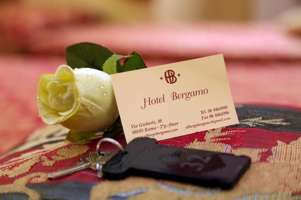 Hotel Bergamo Rome Bagian luar foto